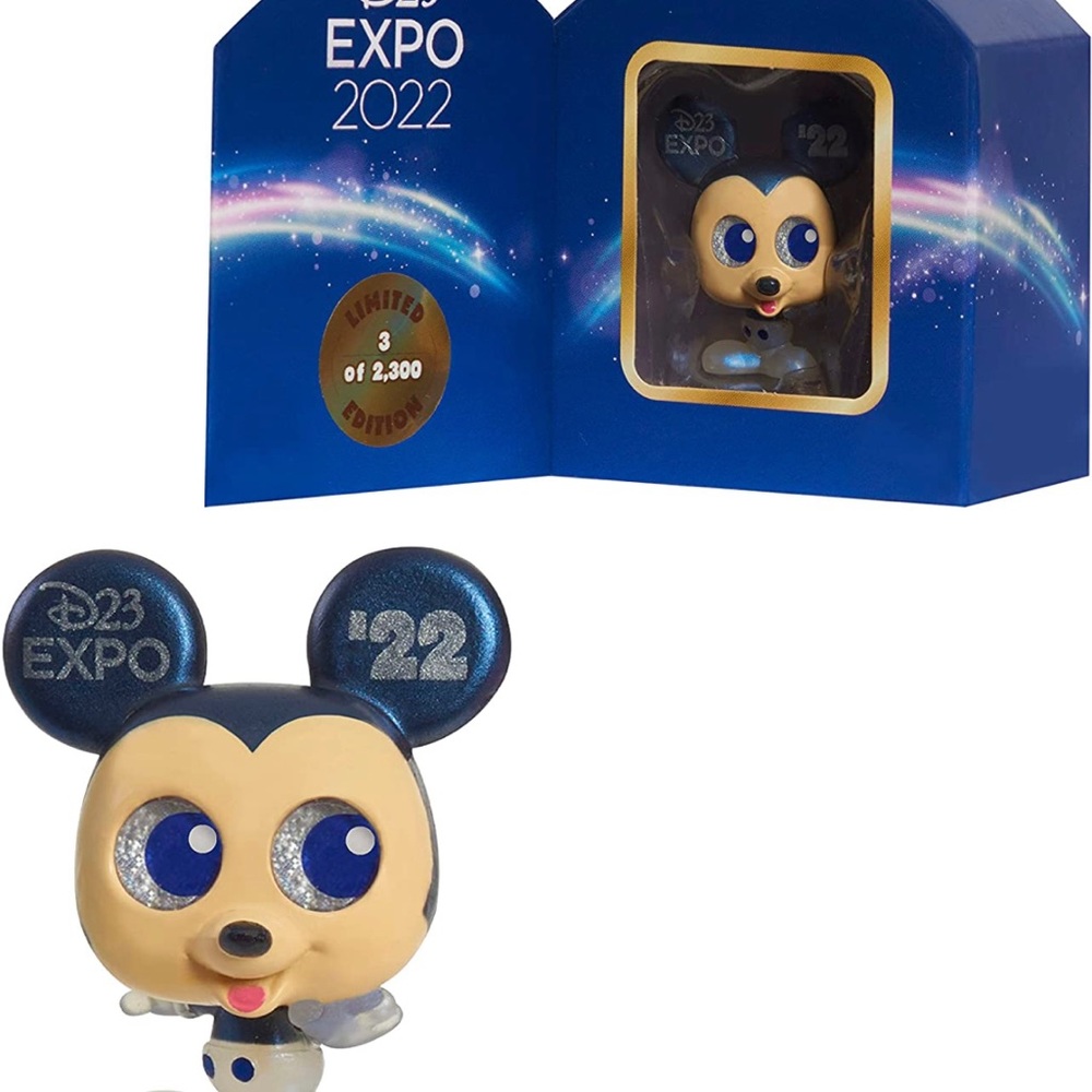 D23 Expo 2022 Disney Doorables Mickey Mouse Figure Limited Edition 2300